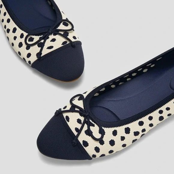 VIVAIA Almond-Toe Bow Flats (Tiana) EU 43/ US 11 - Picture 2 of 10